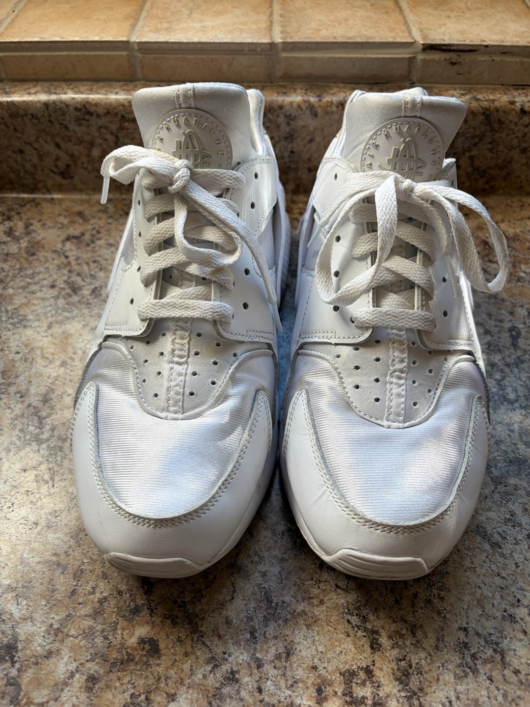 Nike Air Huarache Sneakers - All White - photo 4