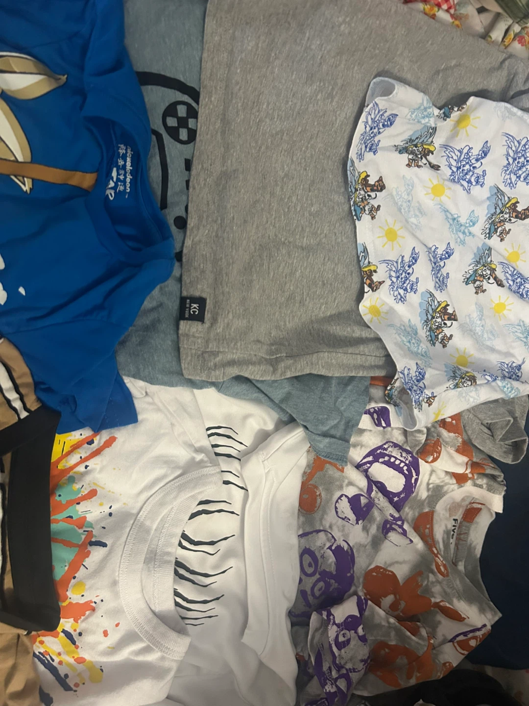 Assorted Kids Character Graphic T-Shirt 12 shirts Bundle - photo 3