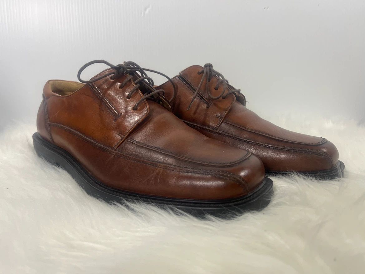 New Leather Dress Shoes - Size 9W (Fits like 10.5/11)