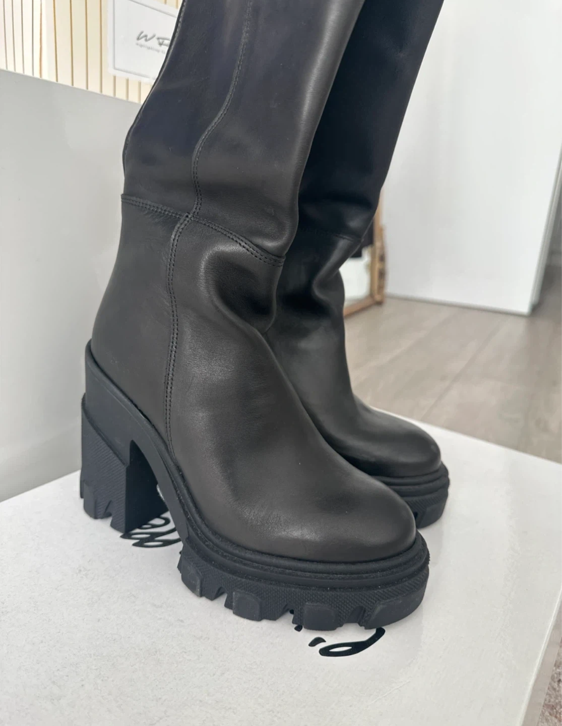 New - l'intervalle Chunky High Boots - photo 2