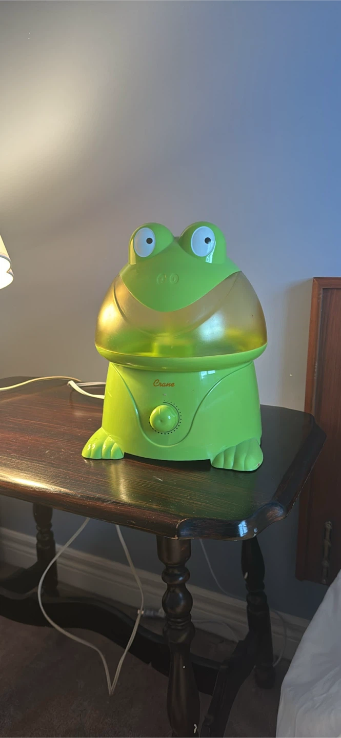 Crane Frog Shape Ultrasonic Cool Mist Humidifier