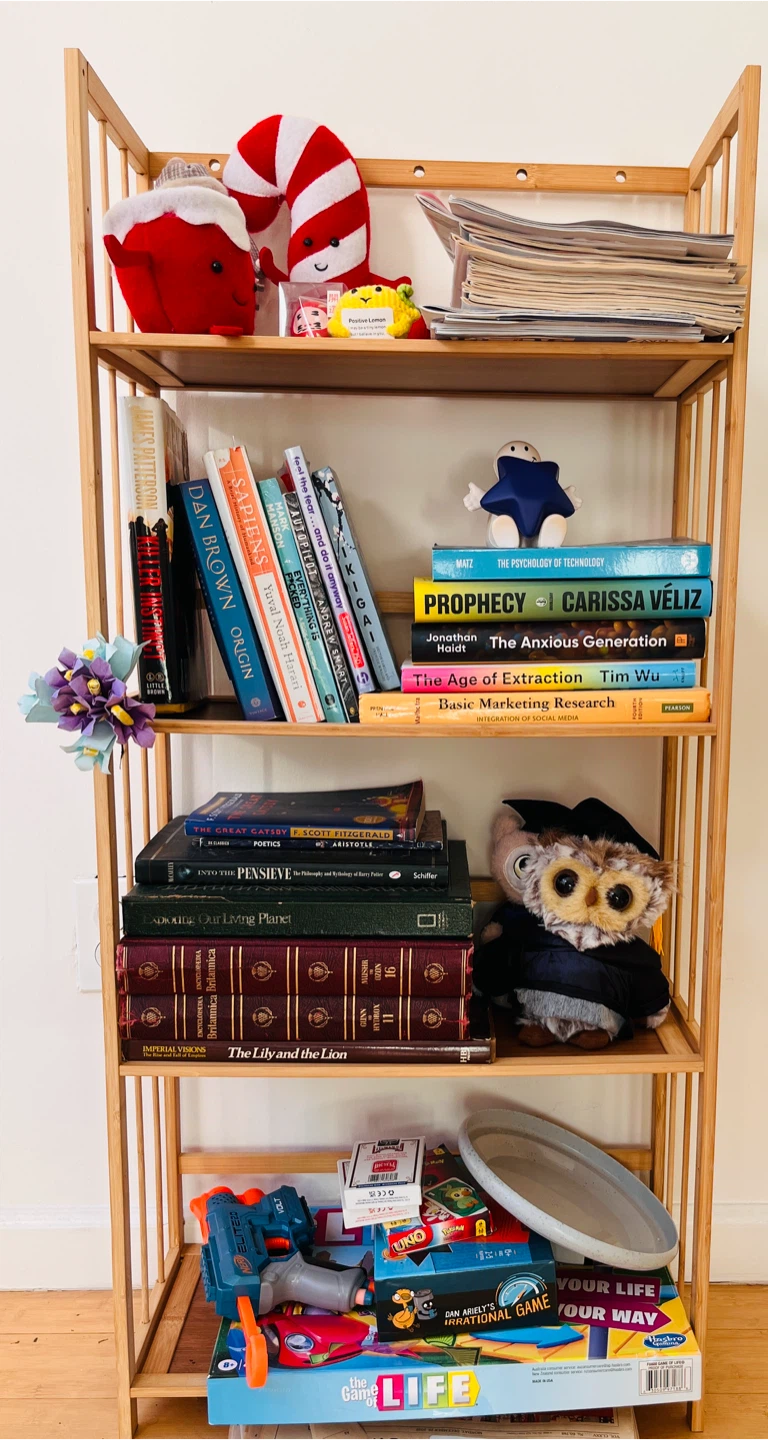 Bamboo 4-Tier Book Shelf - photo 2