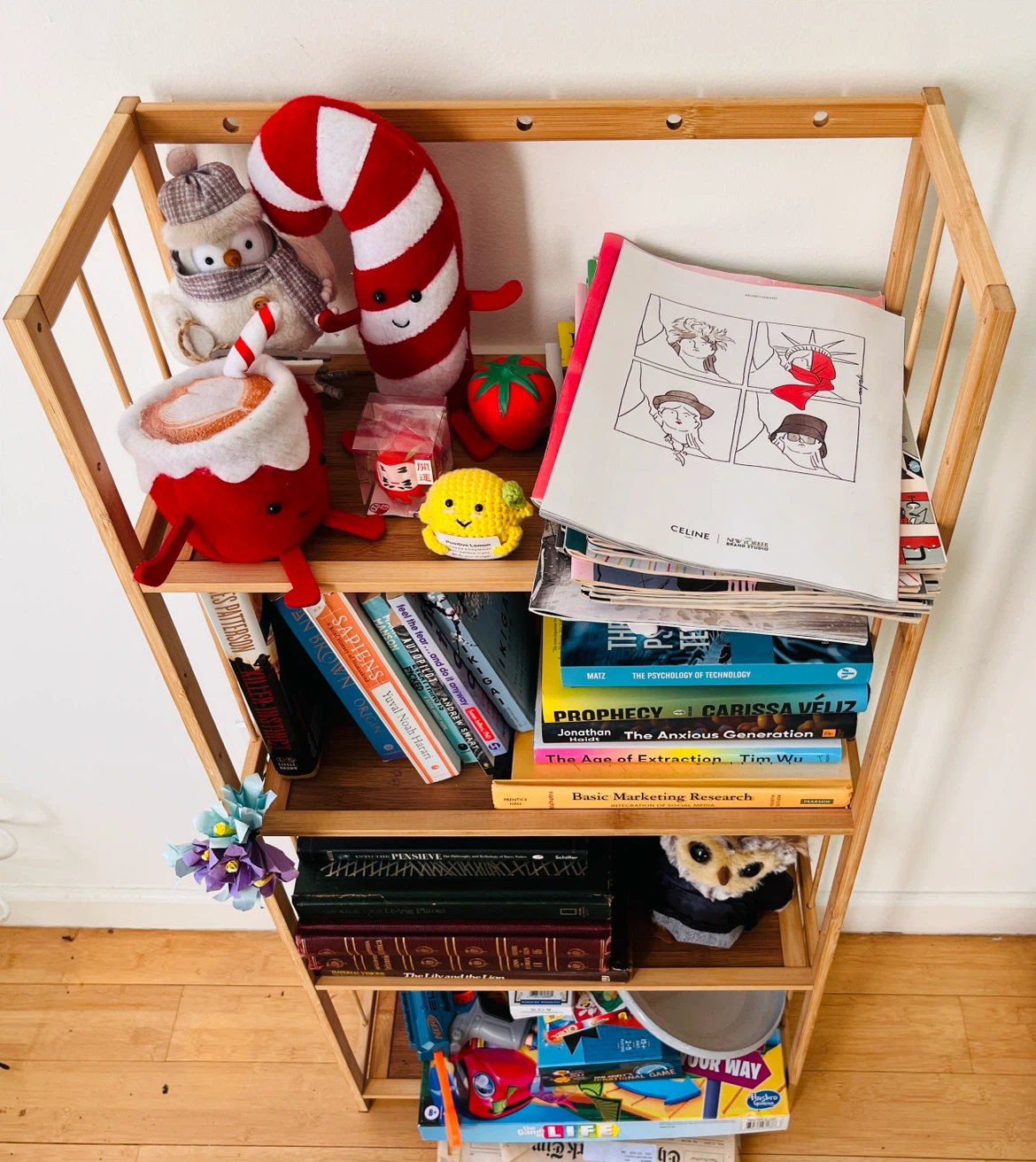 Bamboo 4-Tier Book Shelf - photo 3