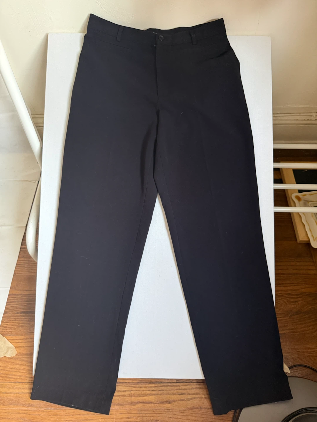 Rafaella Women’s Black Straight Leg Pants Size 6 Trousers