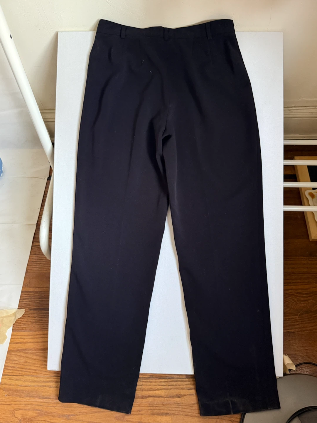 Rafaella Women’s Black Straight Leg Pants Size 6 Trousers - photo 2