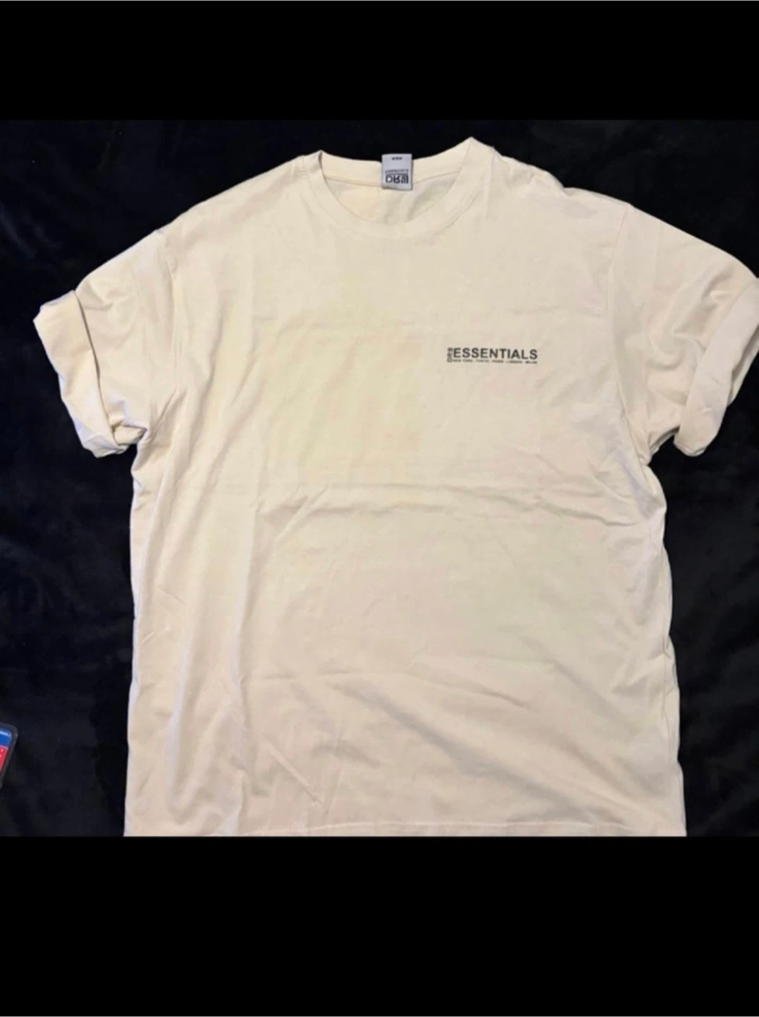 High Fashion-Essentials T-shirt - Cream - Size Medium - photo 4
