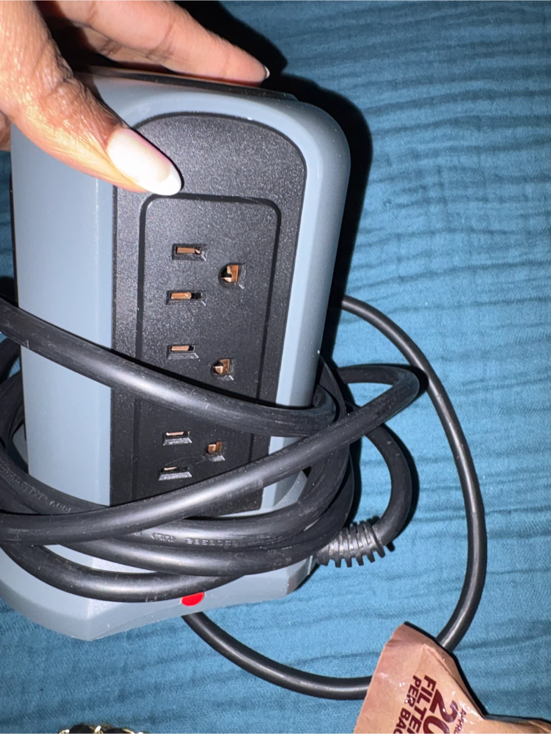 2 Superdanny Power Strip Towers