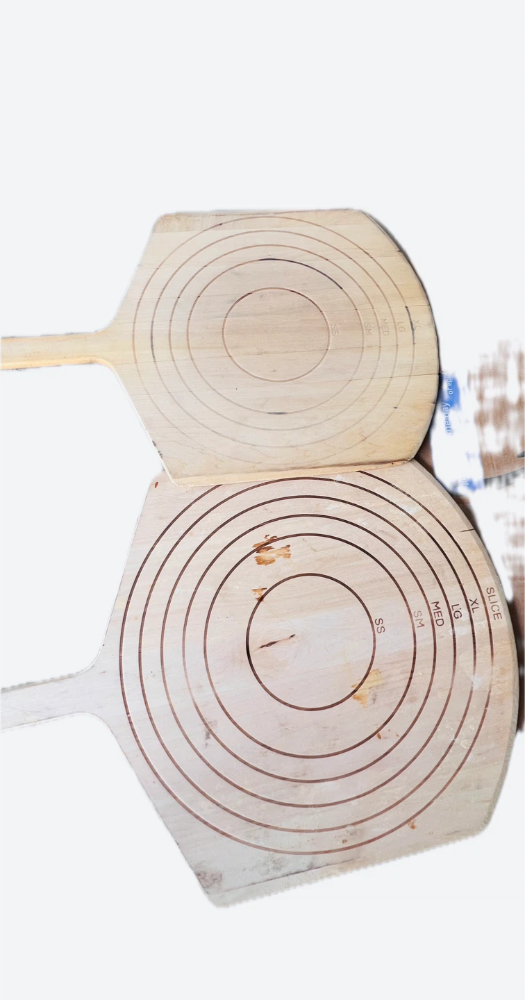 Two Wooden Pizza Peels - photo 2