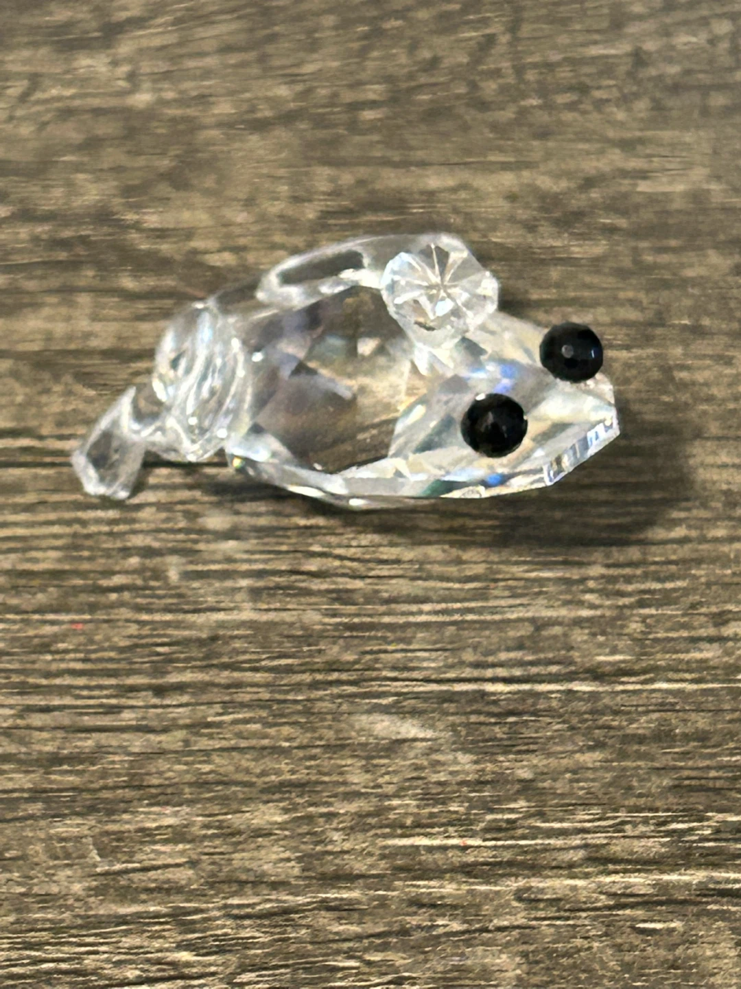Swarovski Crystal Frog Figurine