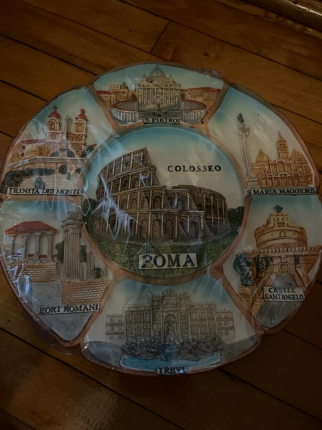 Rome Souvenir Decorative Wall Plate