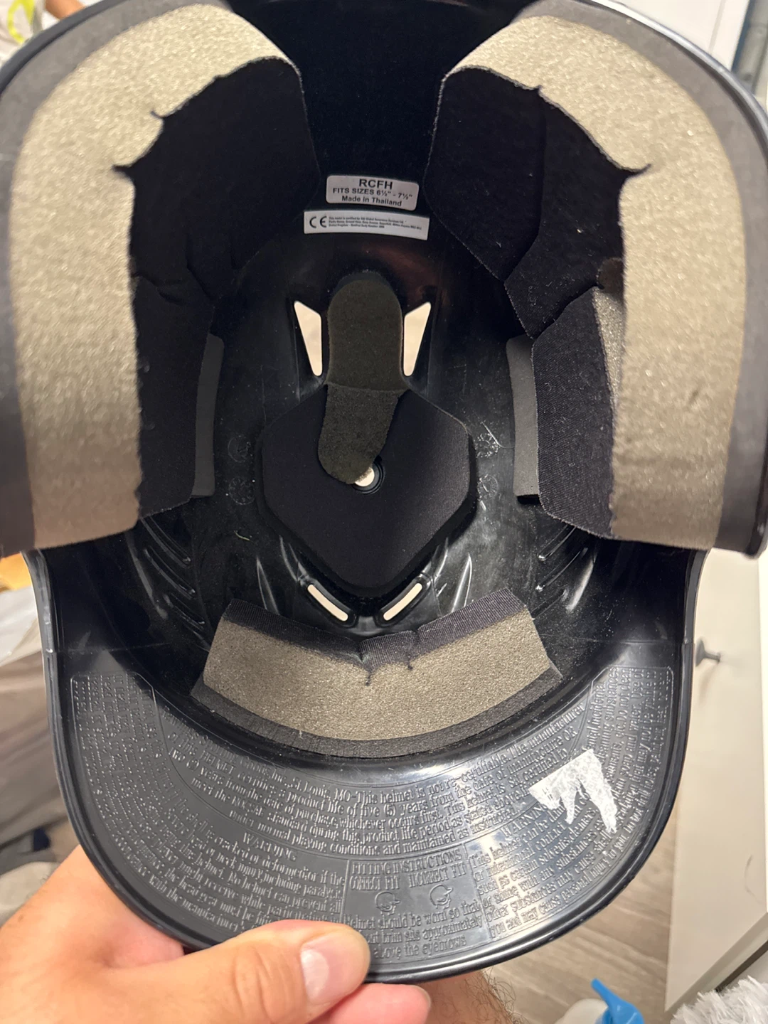 Rawlings Vapor Batting Helmet - Black - photo 2
