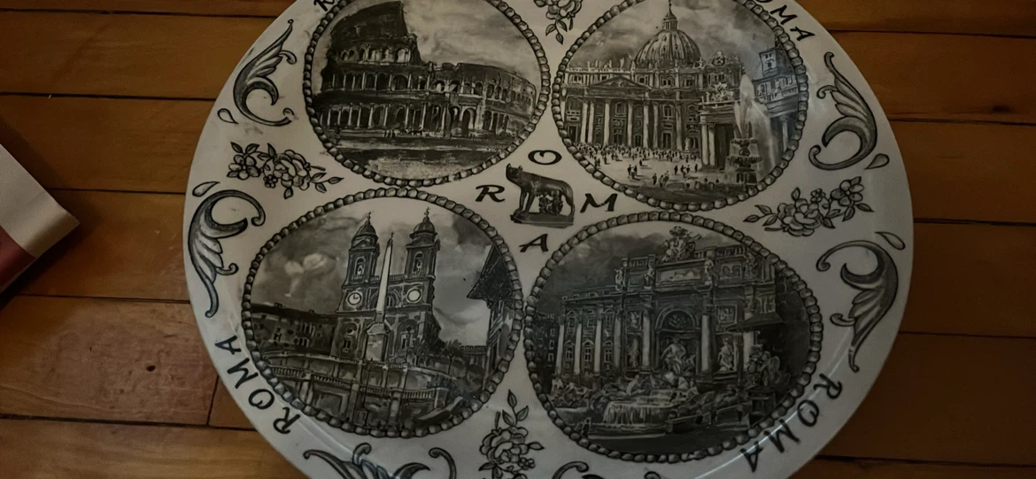 Decorative Rome Souvenir Plate—new - photo 2