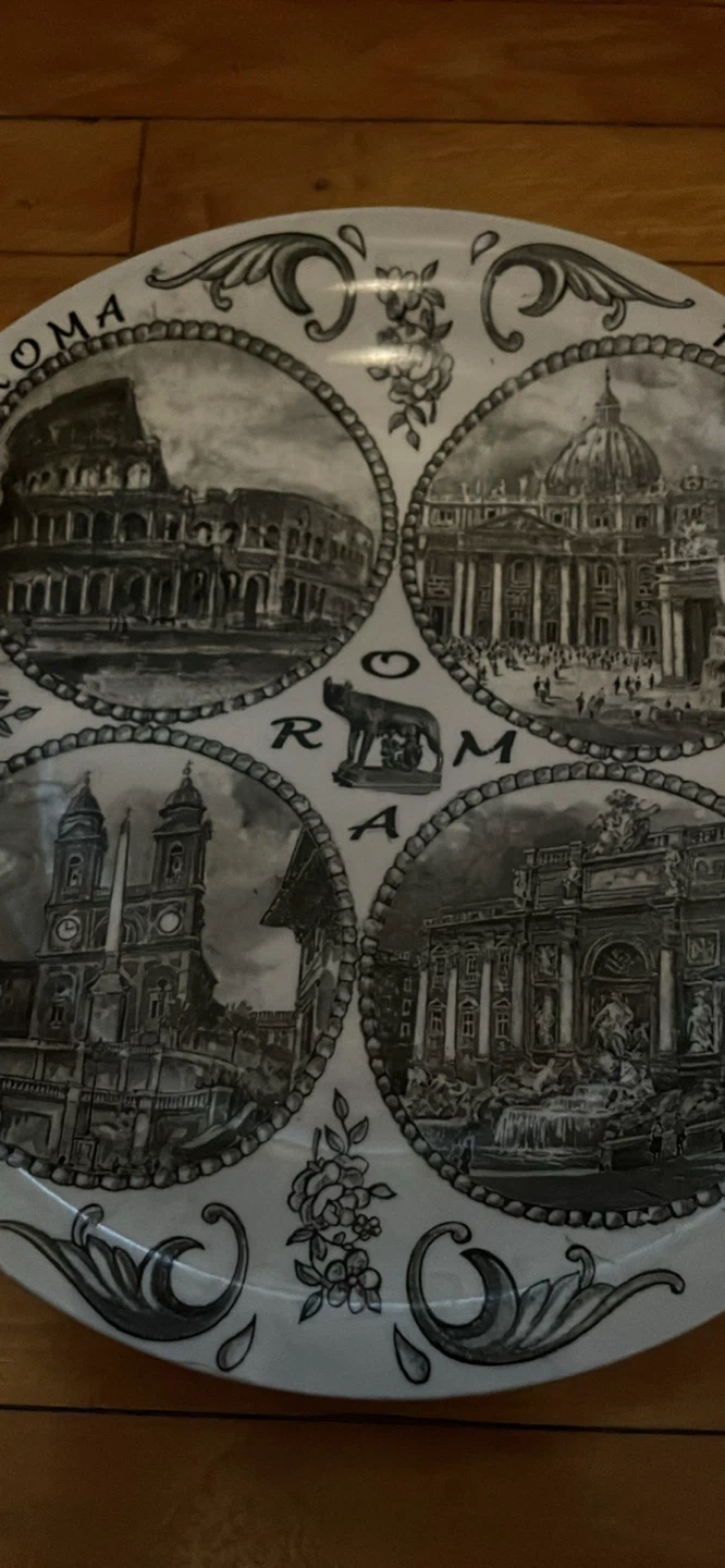 Decorative Rome Souvenir Plate—new - photo 3