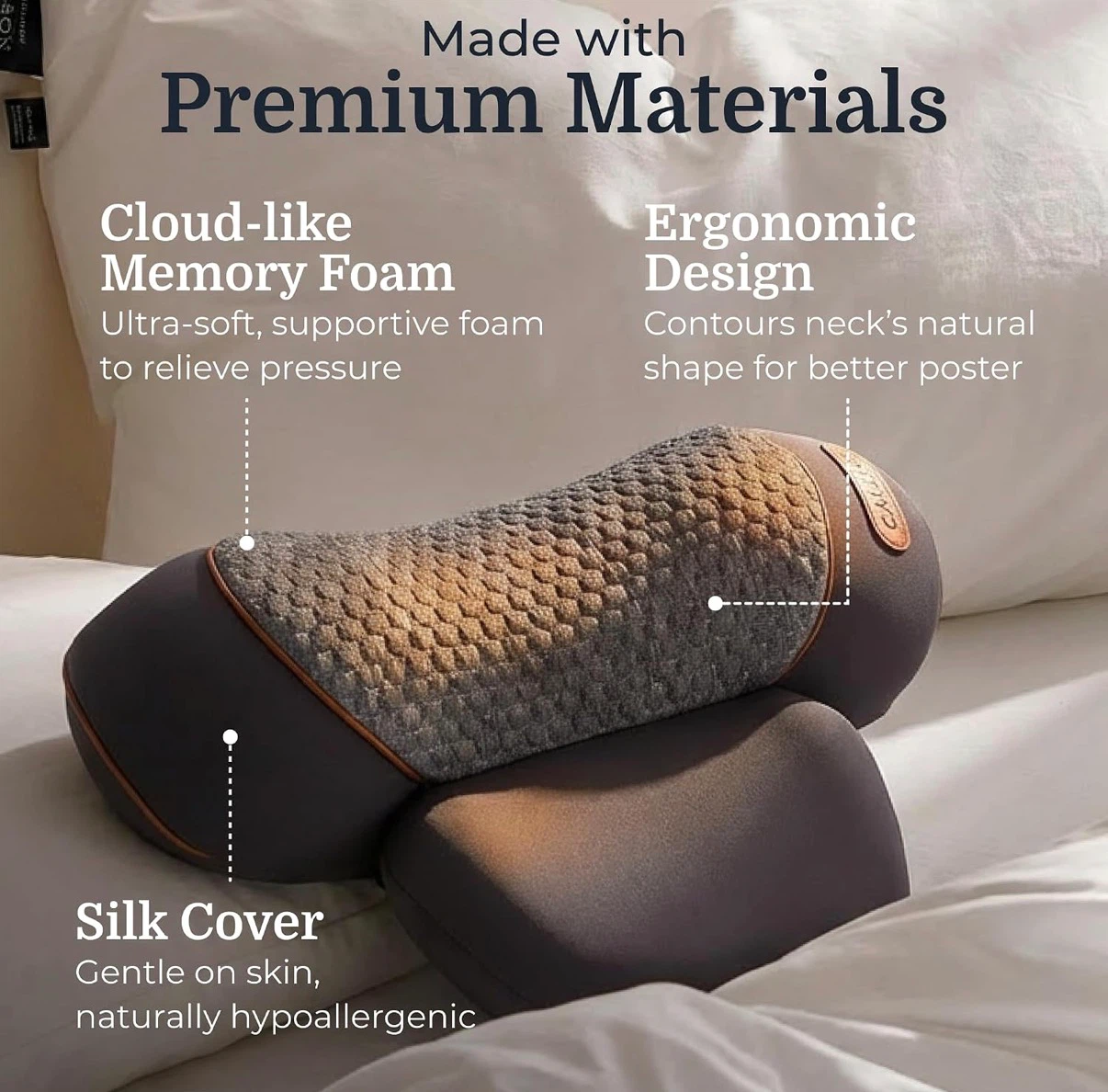 CALLIXE Original TheraPillow – 3-in-1 Neck Massager Pillow - photo 3