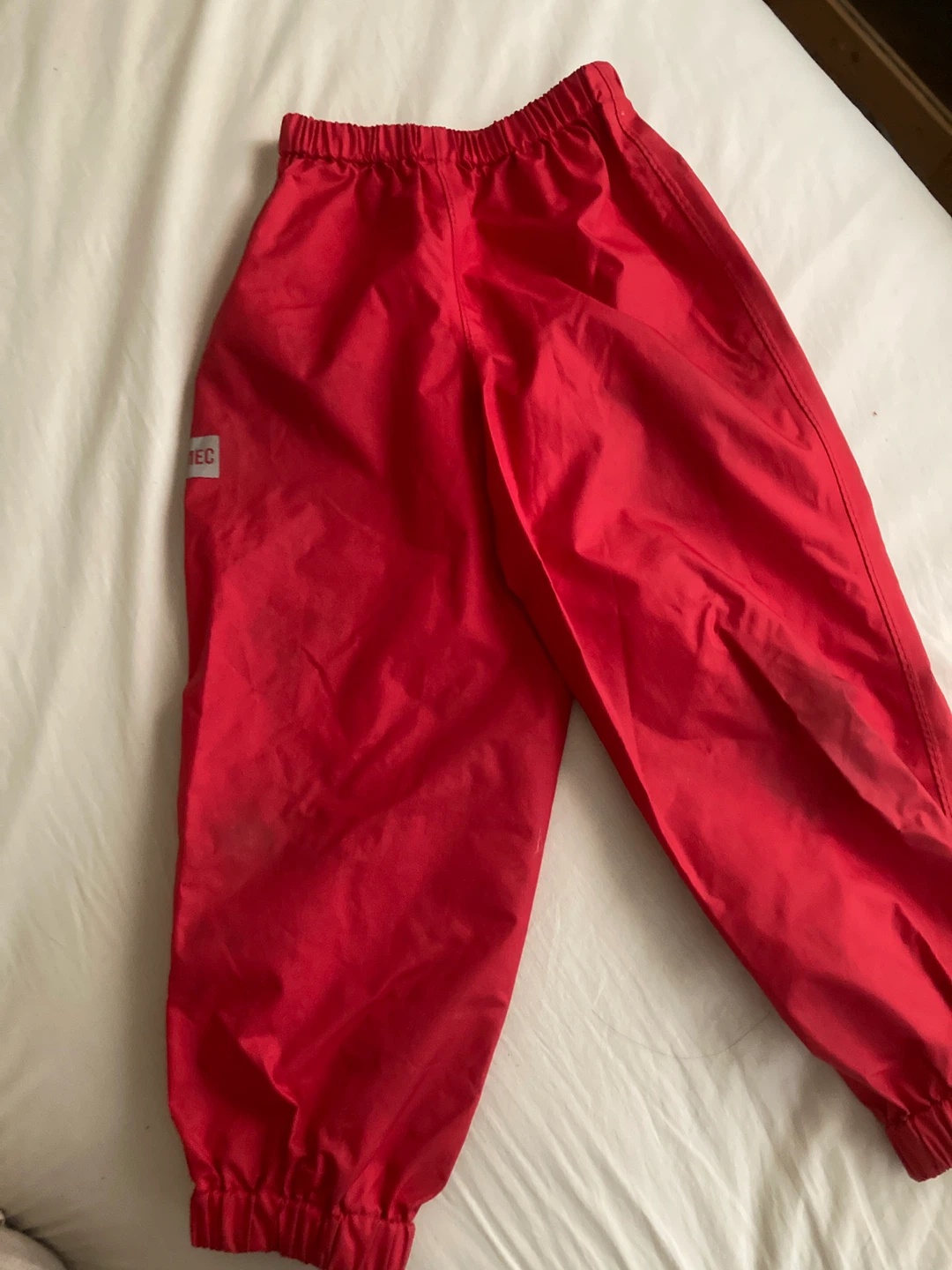 MEC Red Rain Pants kids - Size 5 - photo 2