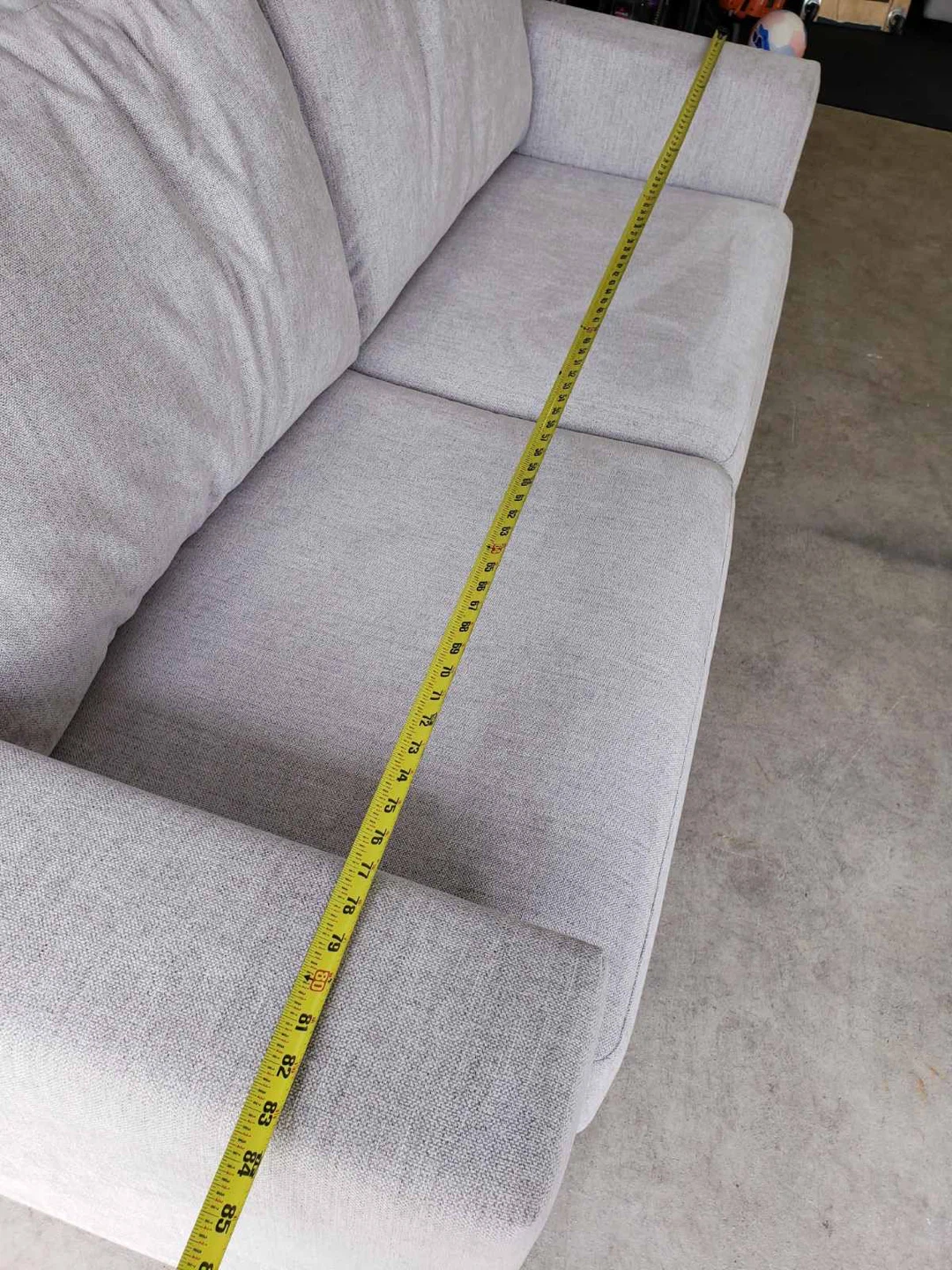 Light Grey Sofa Bed ( Delivery Available ) - photo 5