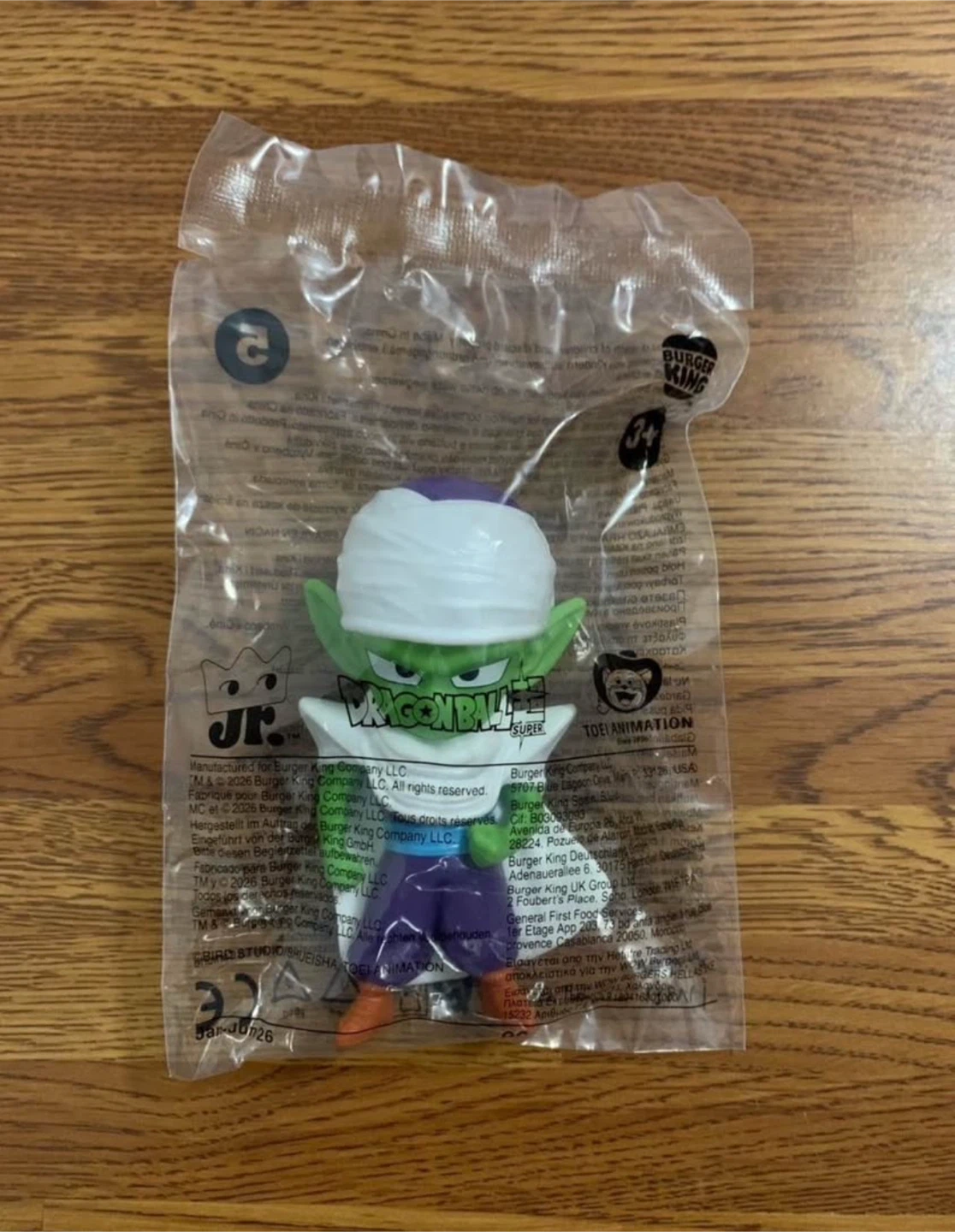 Burger King | Dragon Ball Super King Jr. Kids Meal Toy (Piccolo) - photo 2