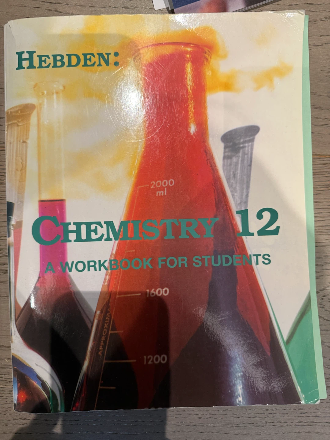 Hebden: Chemistry 12 Workbook for Students