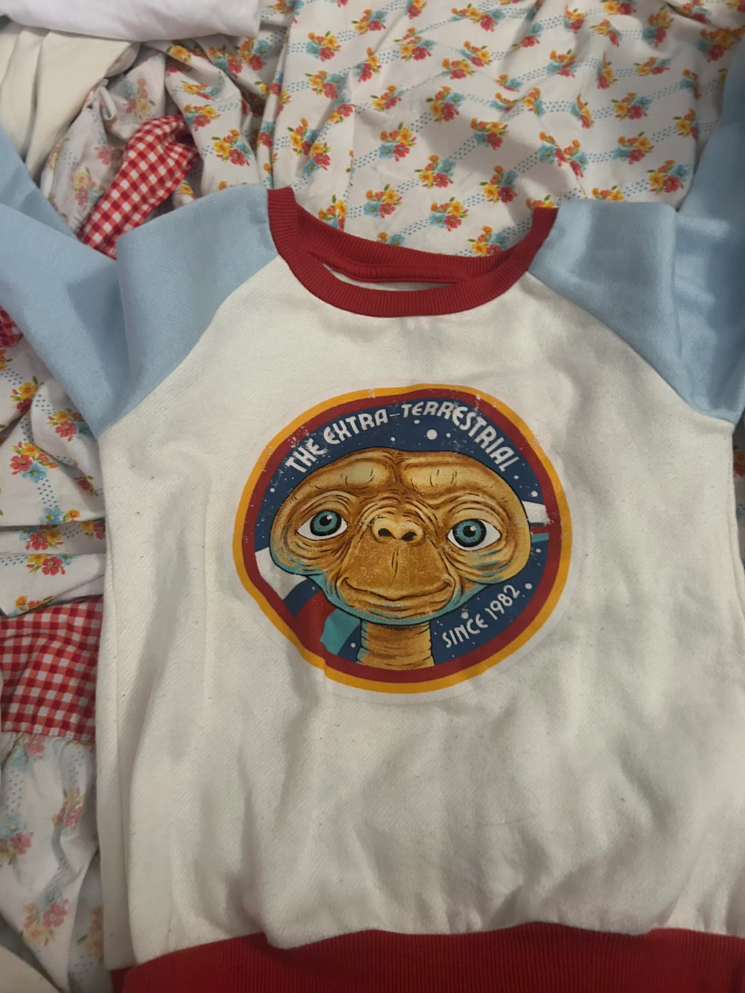 E.T. The Extra-Terrestrial Raglan Sweatshirt