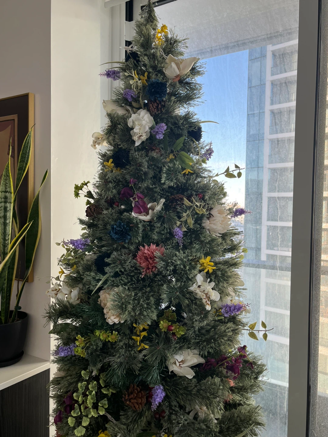 Narrow Christmas Tree with Base - photo 3