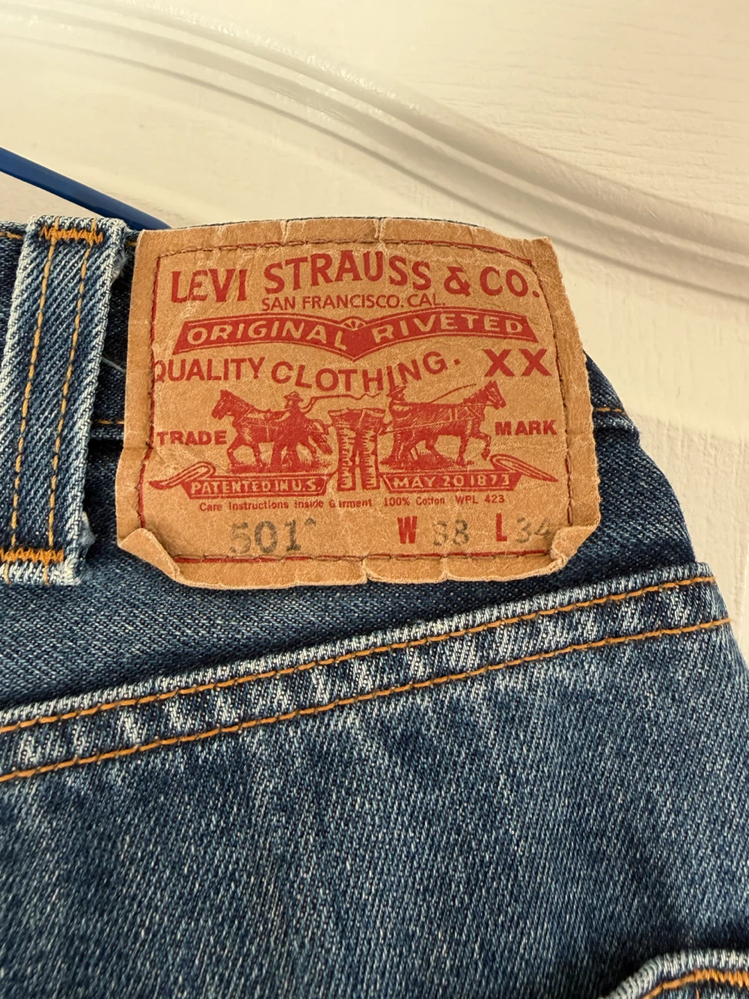 Levi's 501 Original Fit Jeans W38 L34