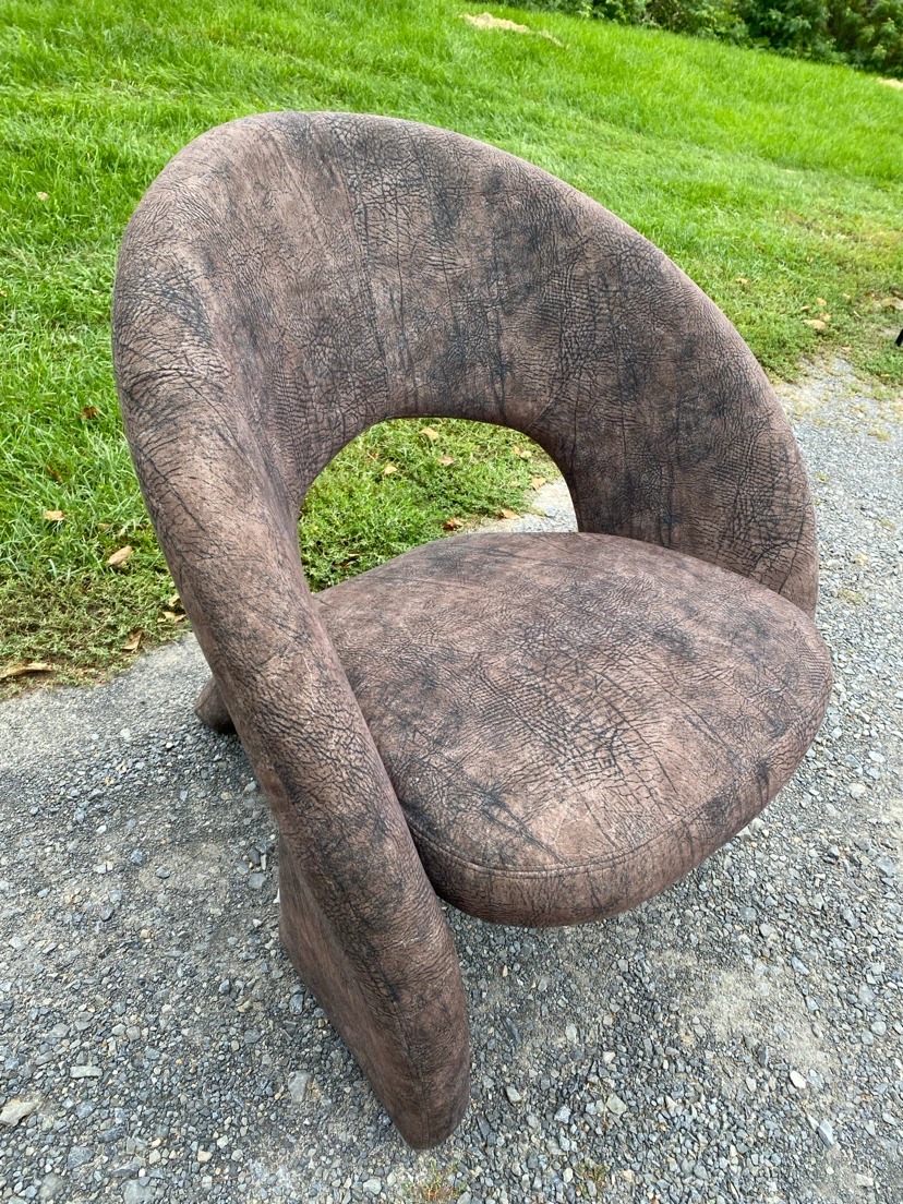 Vintage Postmodern Sculptural Jaymar Style Lounge Chair - photo 2