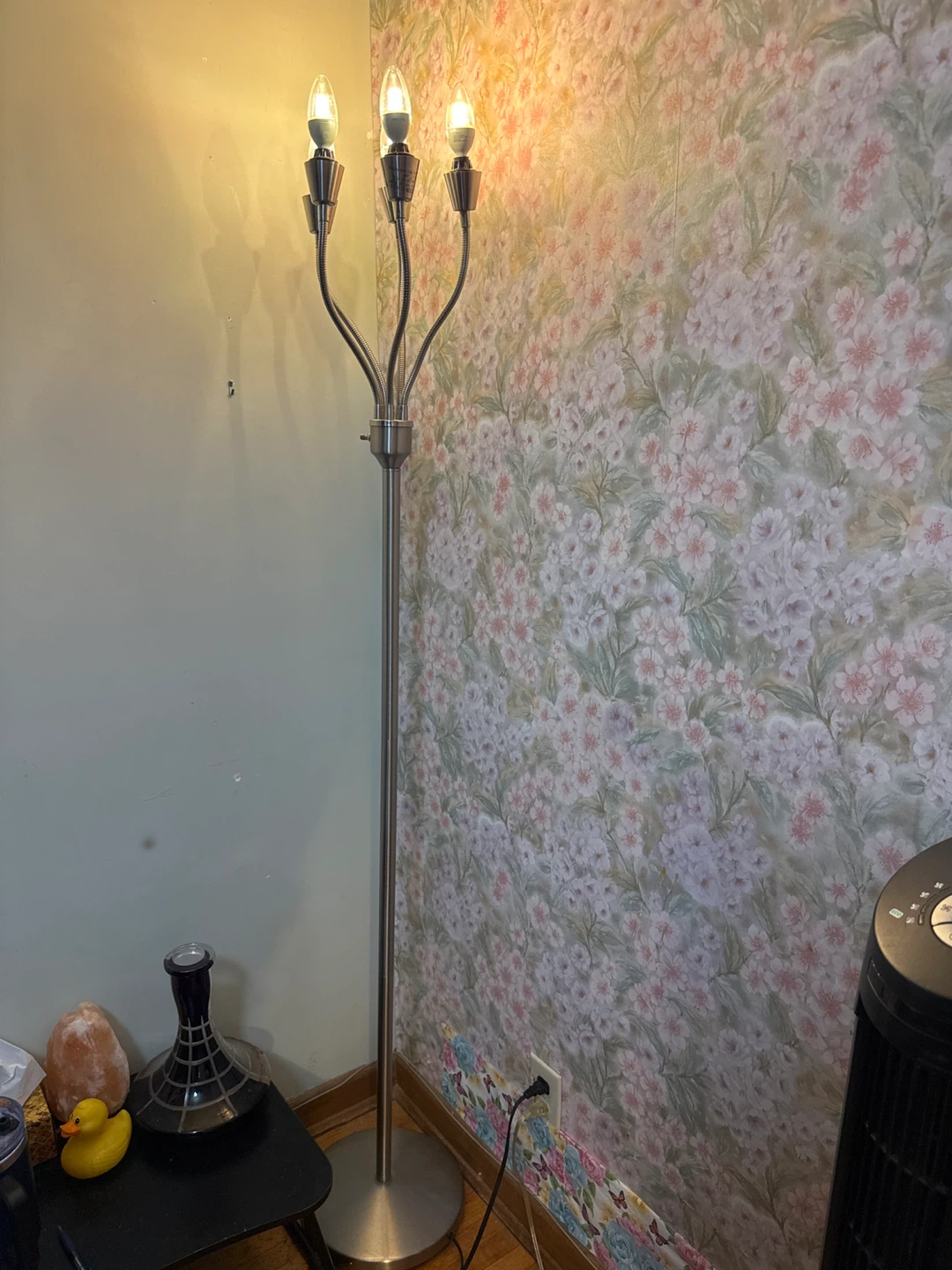 Brushed Nickel Five-Light Floor Lamp - photo 4