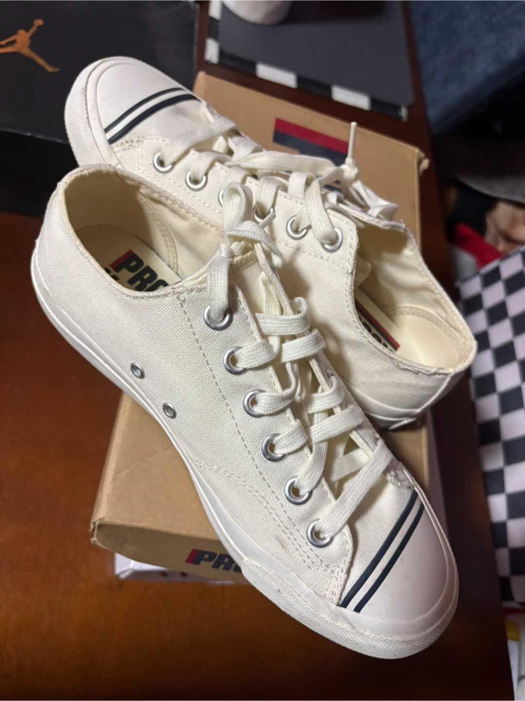 PRO-Keds Royal Canvas Sneakers White