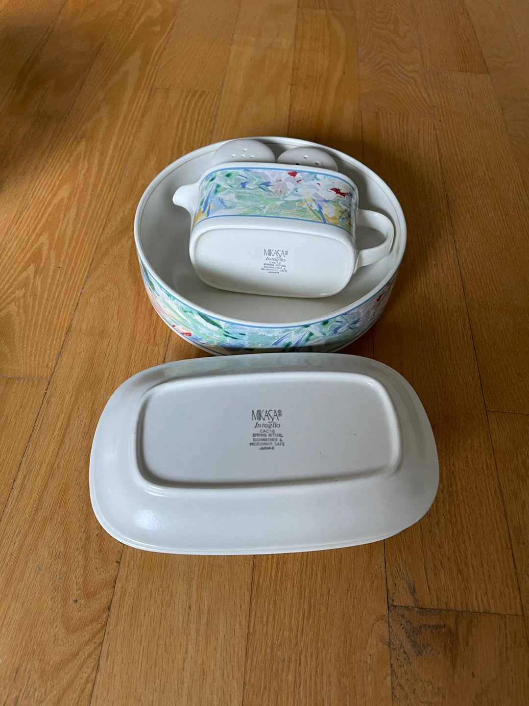 Mikasa Floral Ceramic Serving Set - photo 3