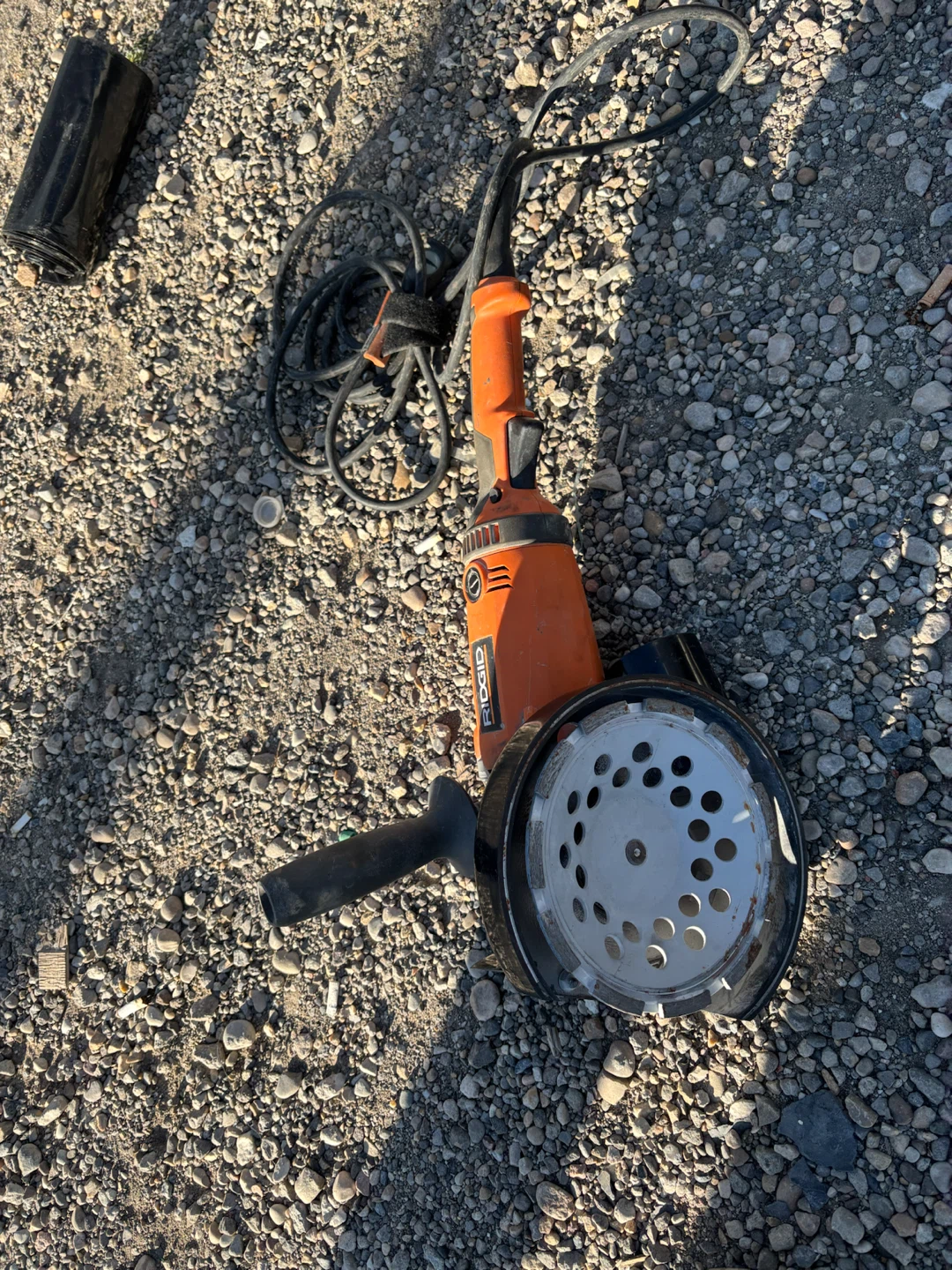 RIDGID Corded Concrete Grinder