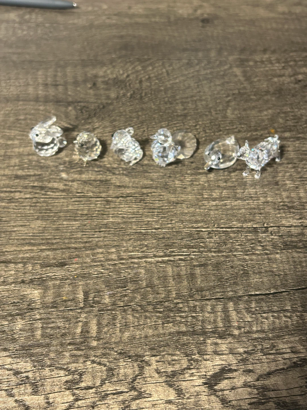 Set of 6  Swarovski Crystal Animal Figurines - photo 5