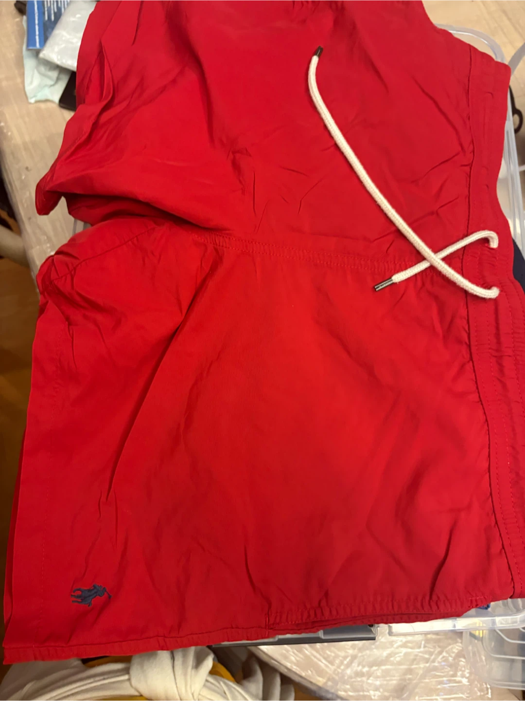 Polo Ralph Lauren Red Swim Shorts