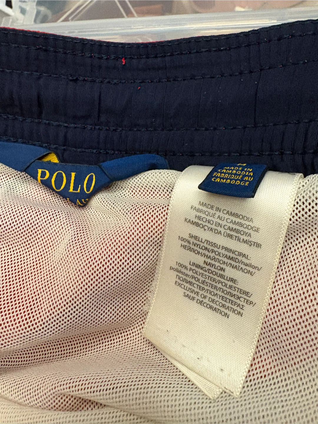 Polo Ralph Lauren Red Swim Shorts - photo 3