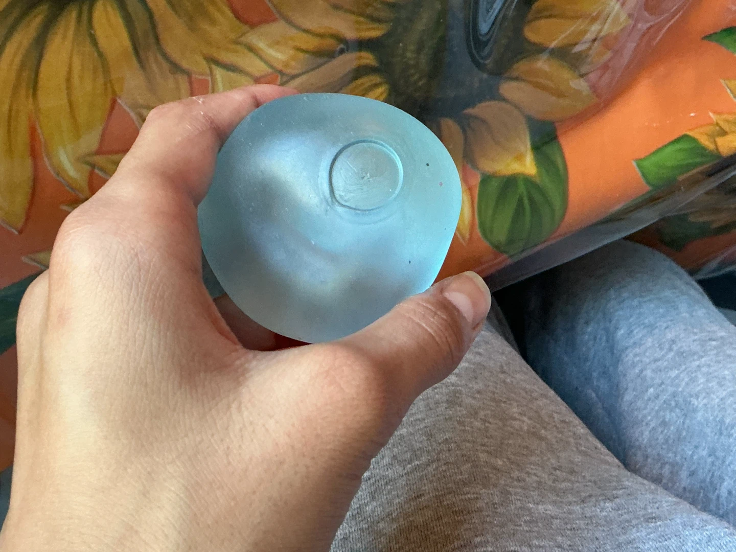 Silicone Hand Exercise Stress Ball