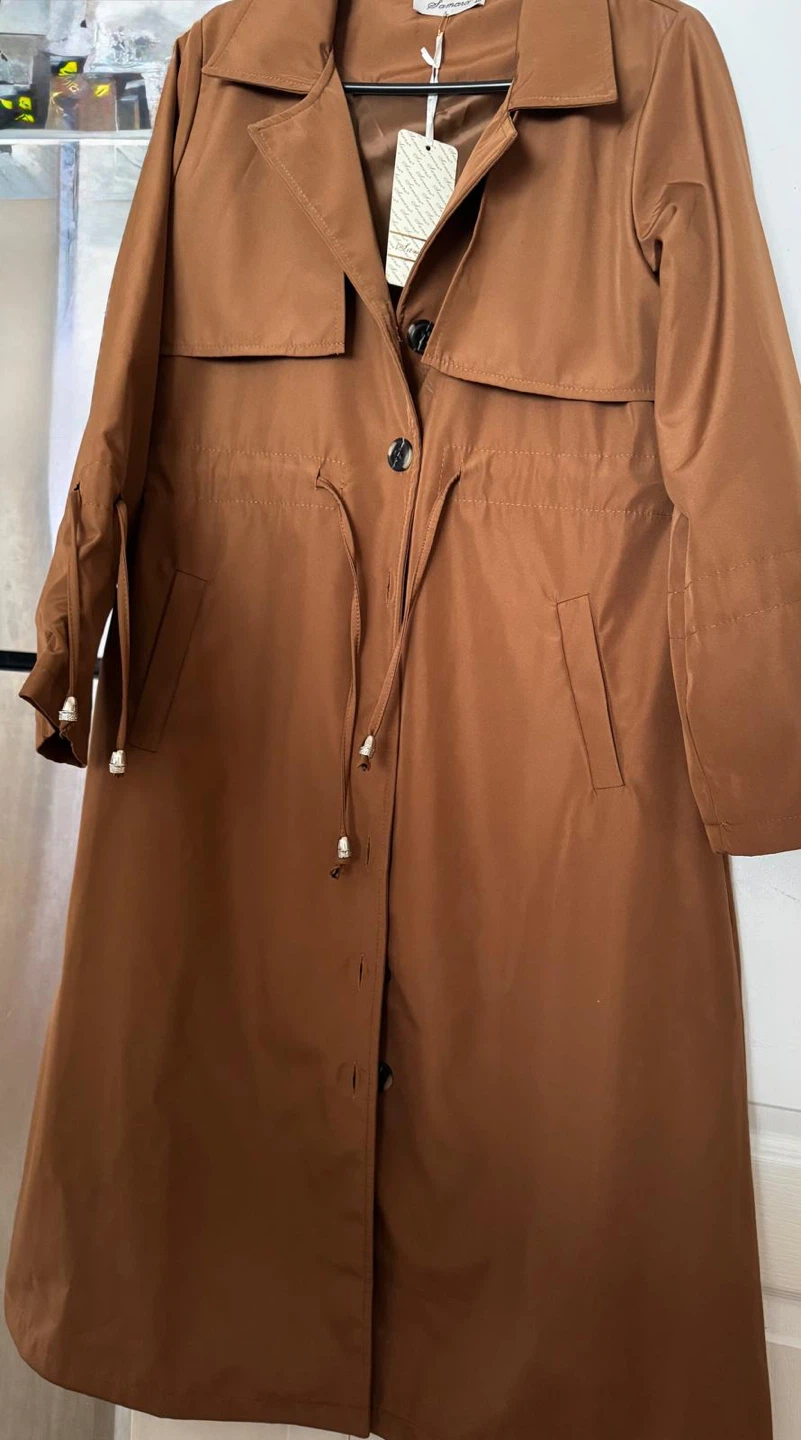 Samara Brown Trench Coat - photo 3