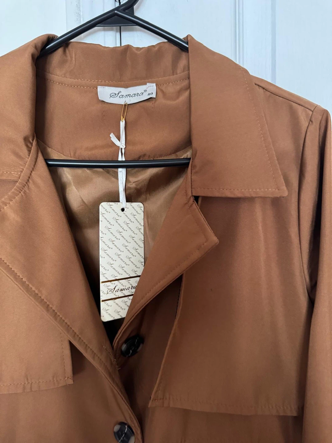 Samara Brown Trench Coat - photo 5