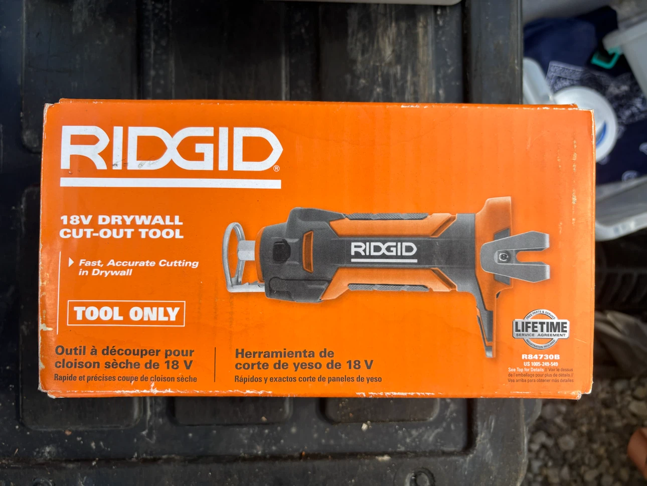Ridgid 18V Drywall Cut-Out Tool
