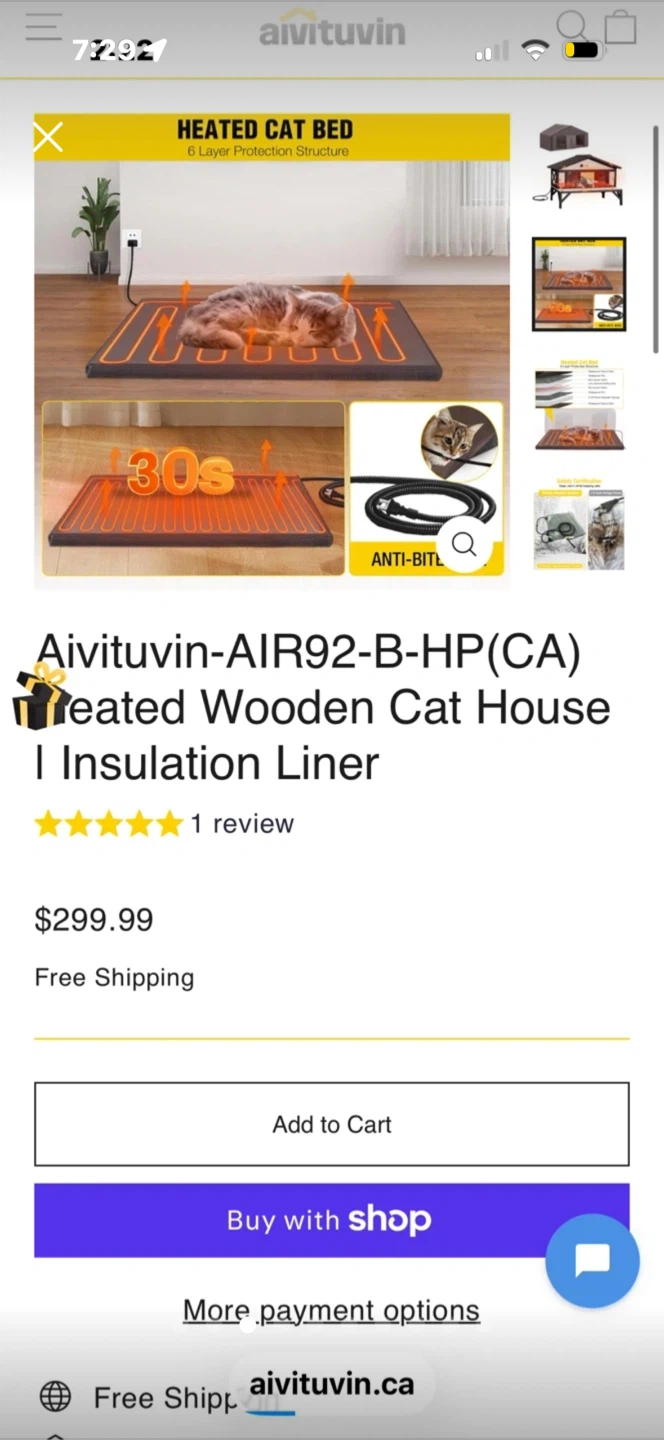 NEW Heated Cat House - photo 3