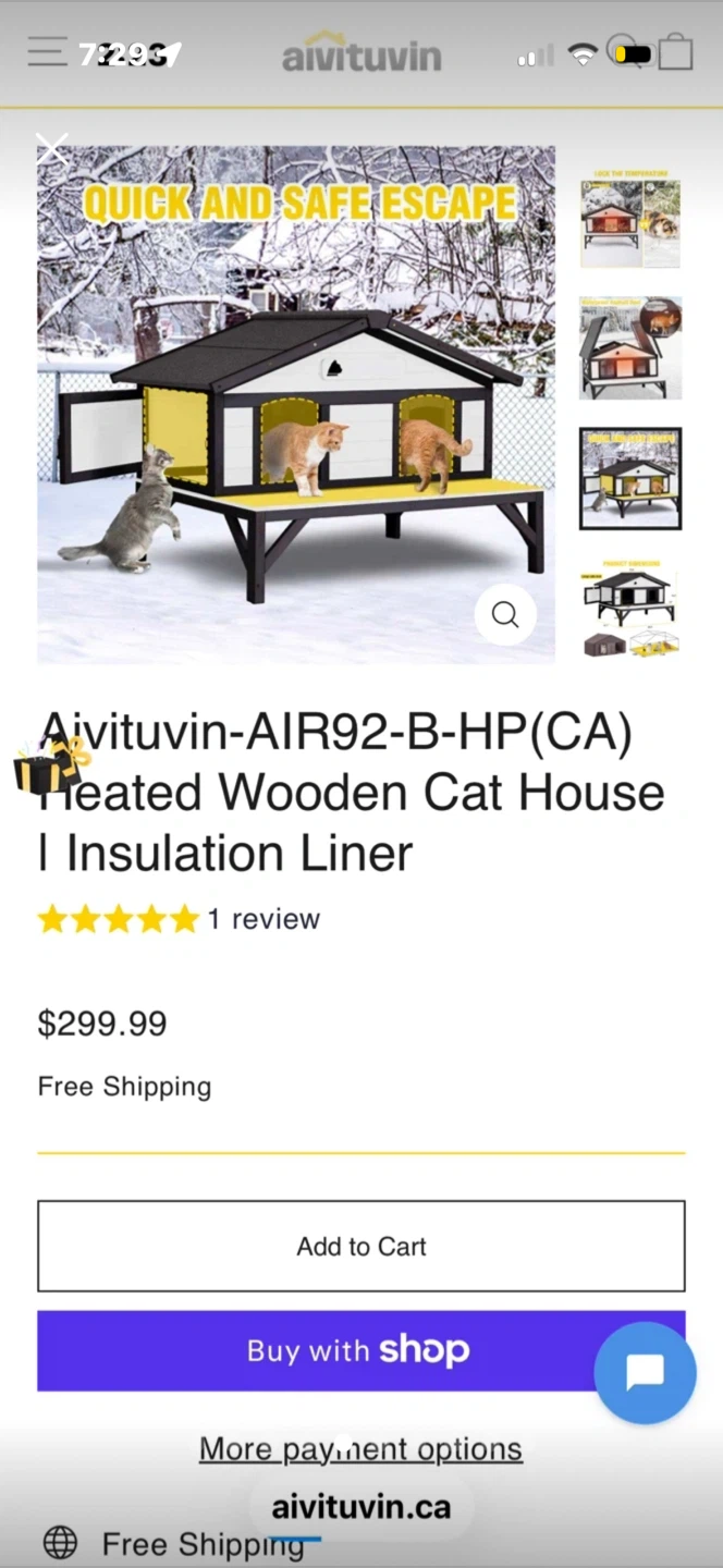 NEW Heated Cat House - photo 5