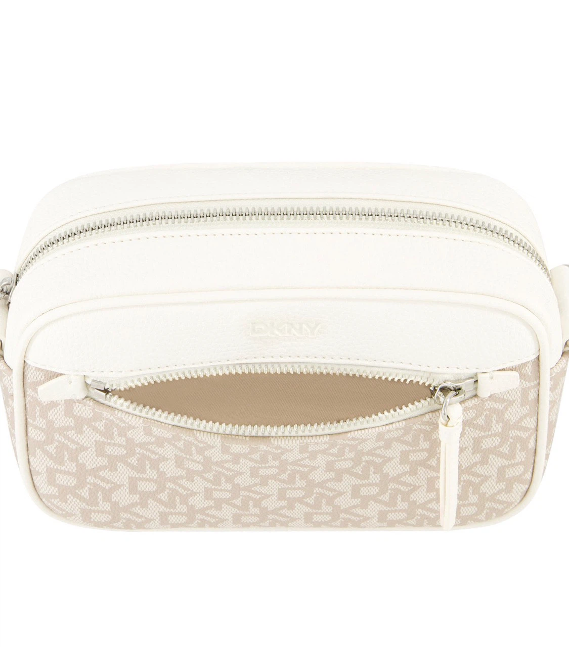 DKNY Cream Logo Crossbody Bag - photo 4