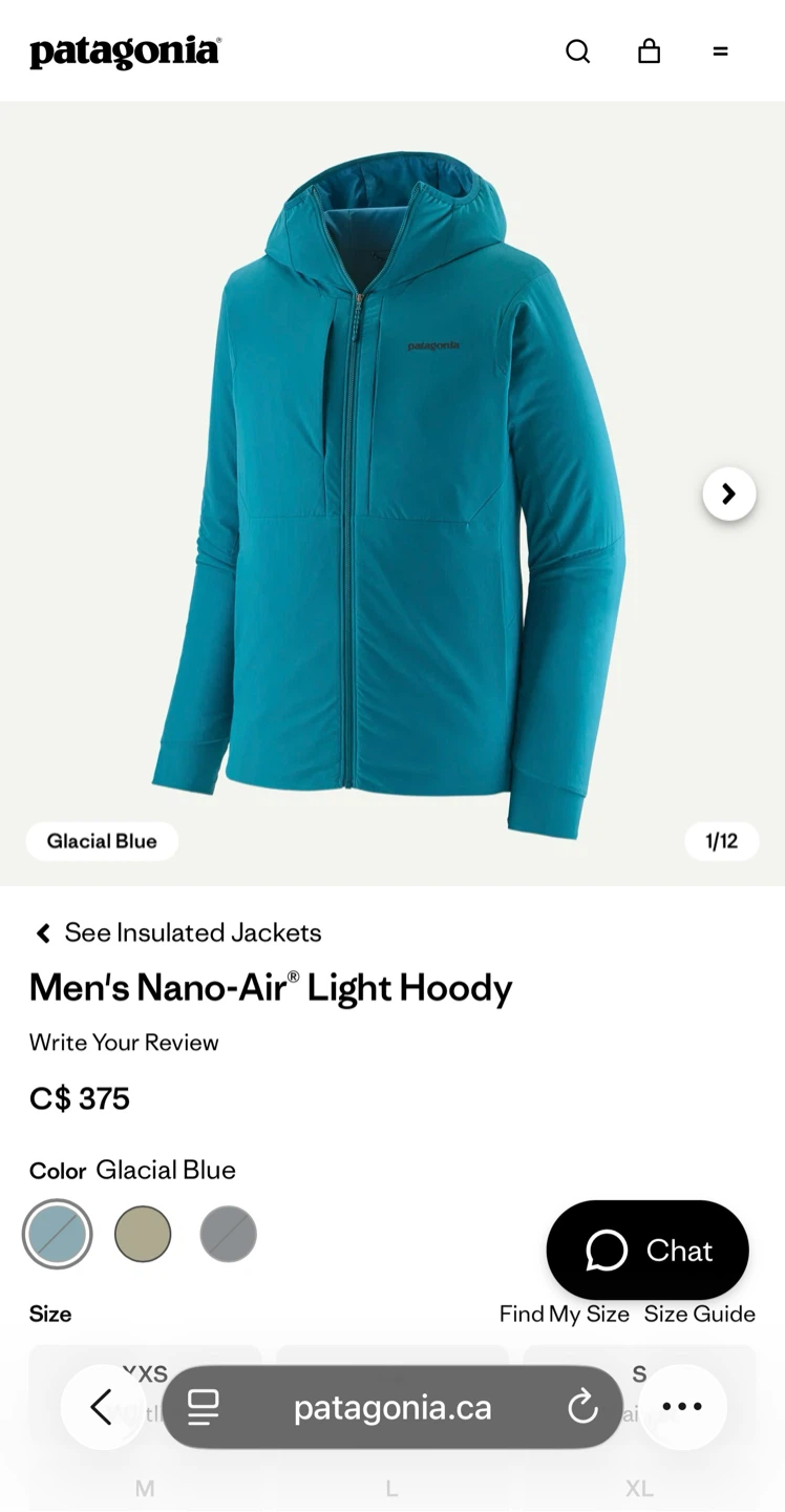 Patagonia Nano-Air Jacket | XL 🥶 - photo 2