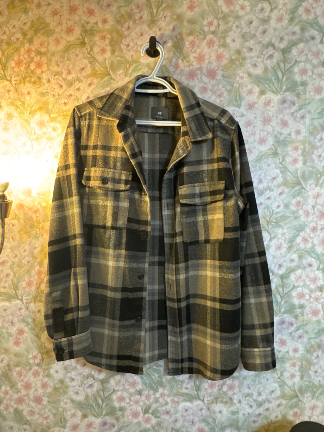 H&M Regular Fit Plaid Shirt - Small