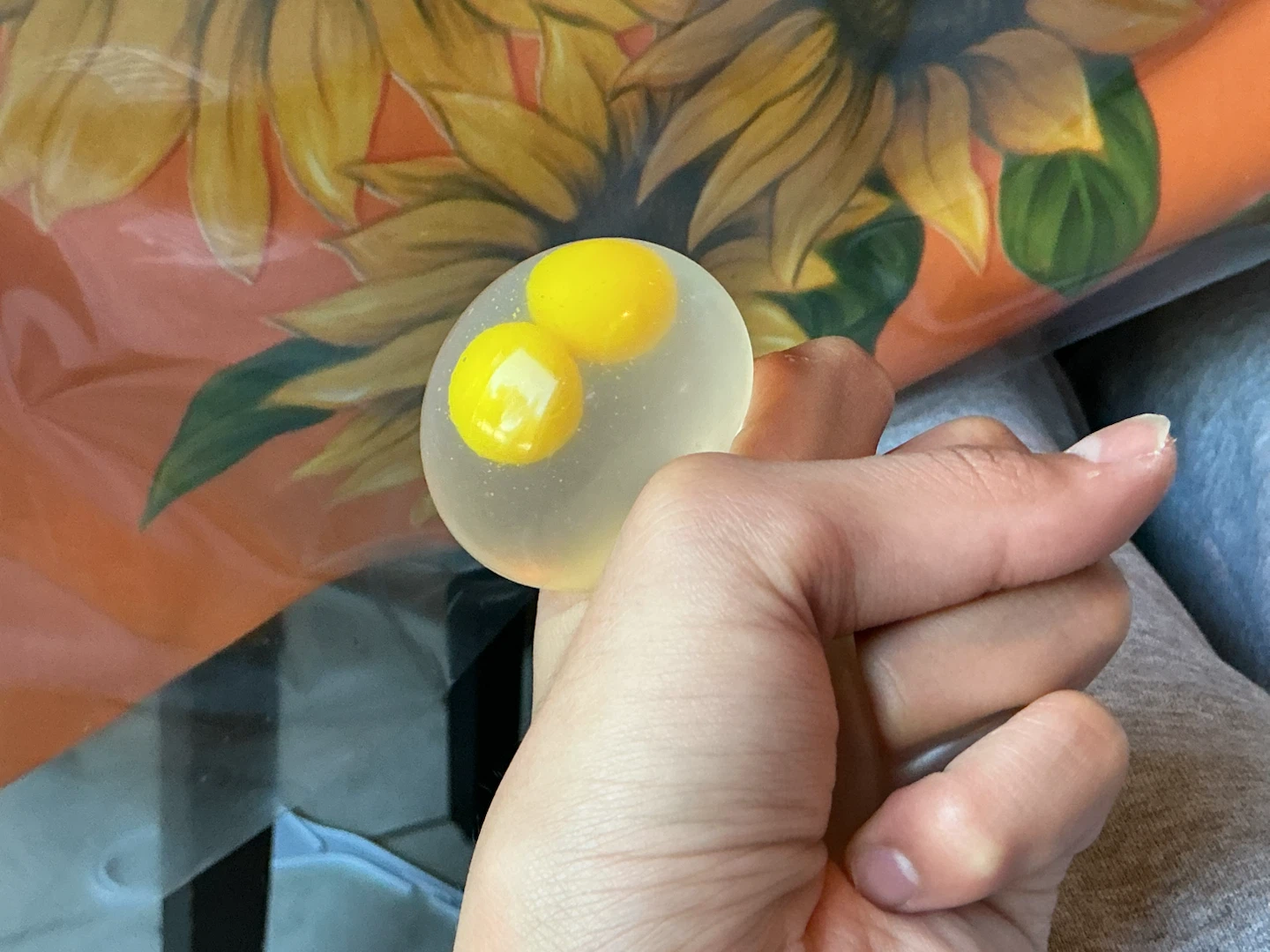 Clear Egg Fidget Toy