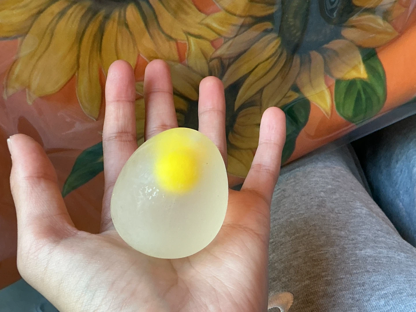 Clear Egg Fidget Toy - photo 2