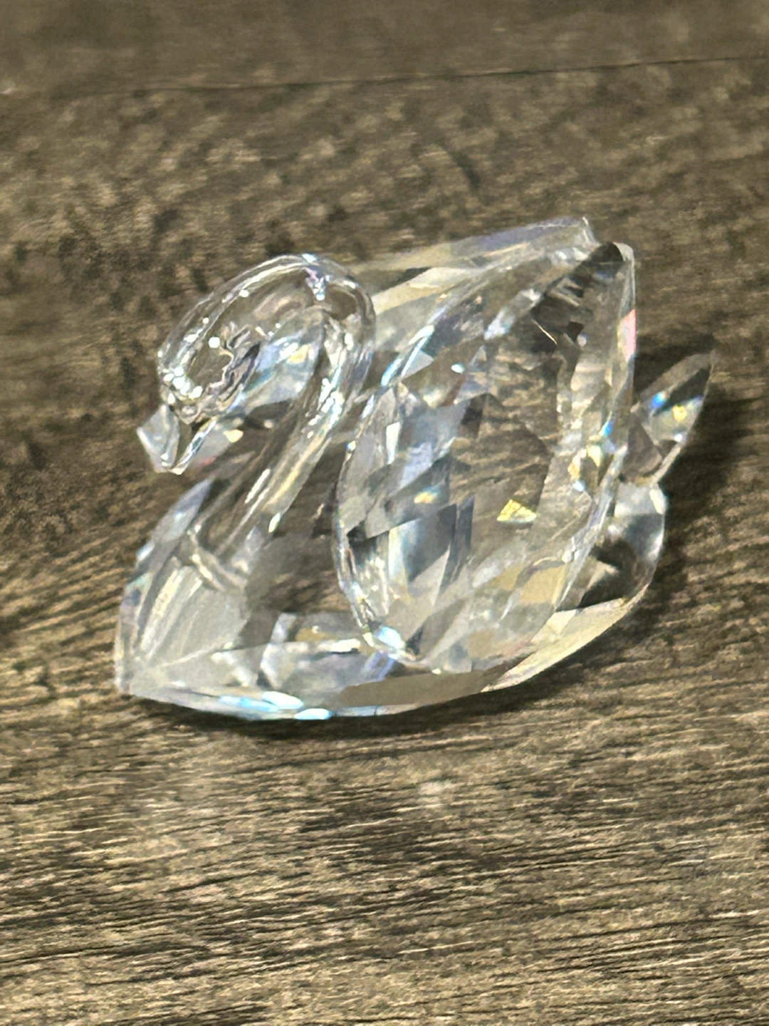 Swarovski Crystal Swan Figurine