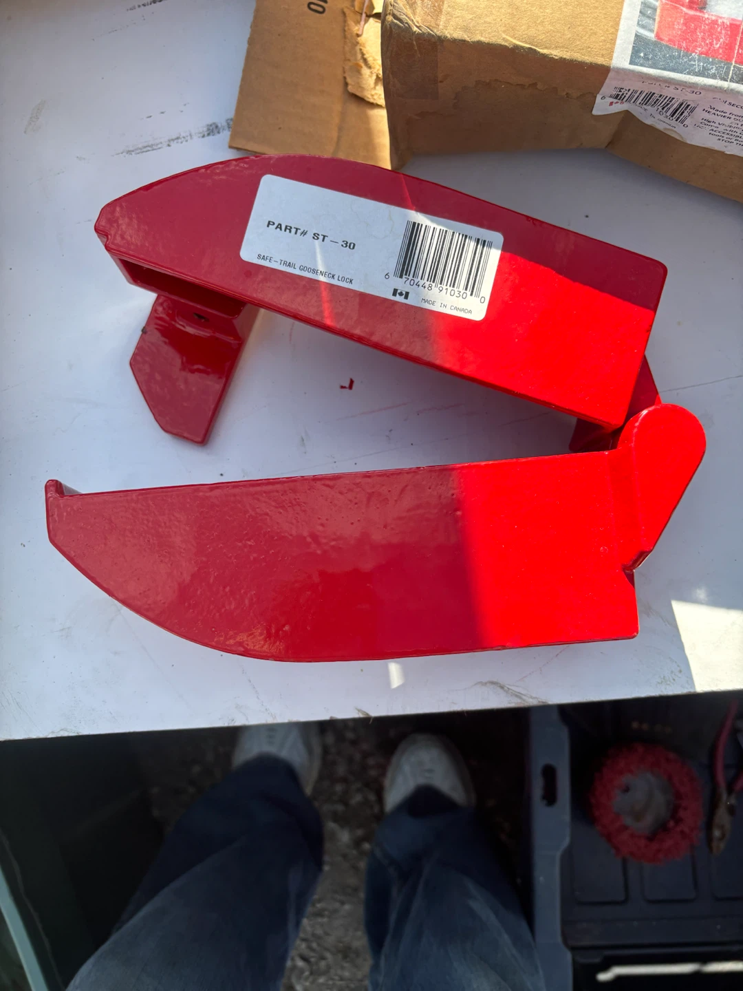 Safe-Trail Gooseneck Lock ST-30