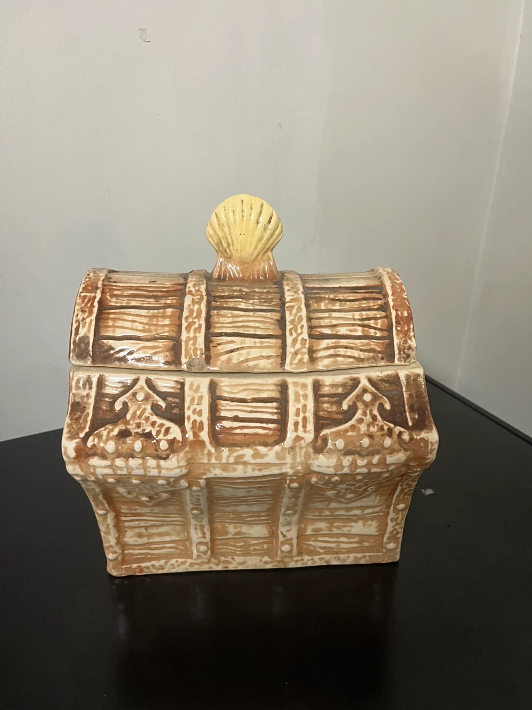 Ceramic treasure chest  jar - photo 3