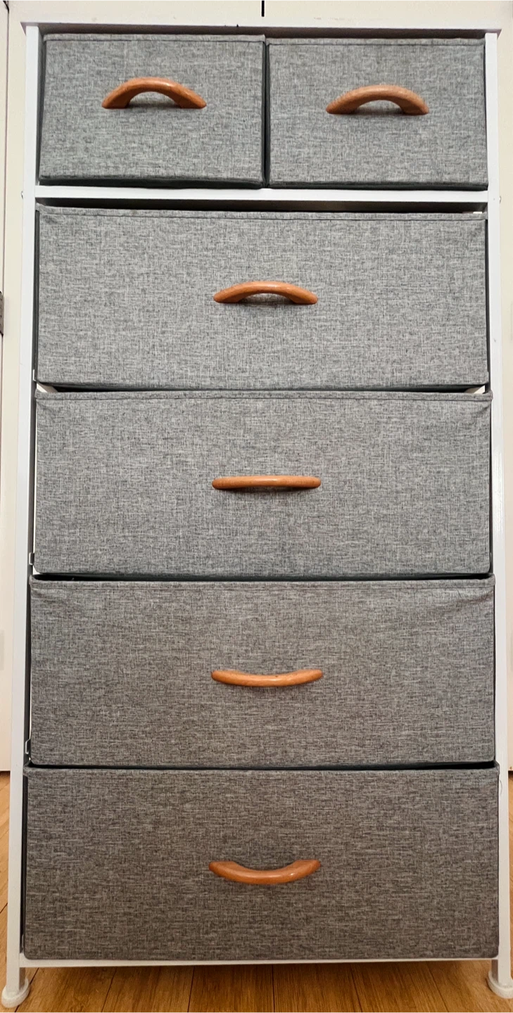 Drawer Dresser with Wood Handles - photo 2
