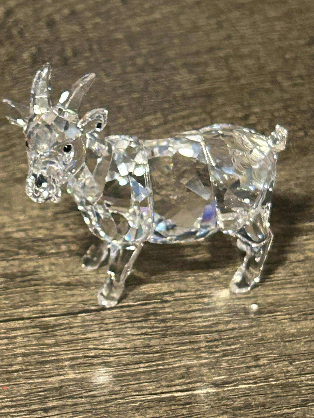 Swarovski Crystal Goat Figurine