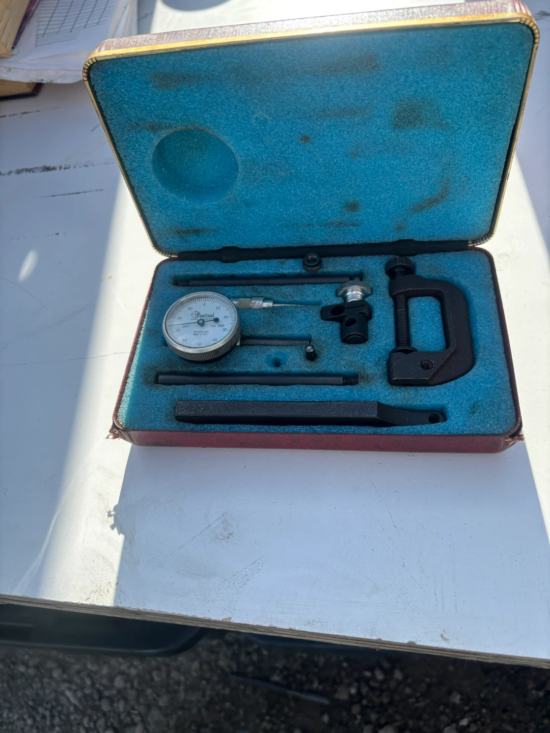 Central Tool Company Dial Indicator Set